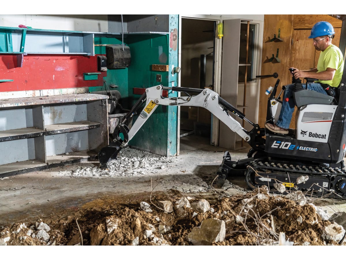 Bob Cat E10e Battery-Electric Compact Excavator