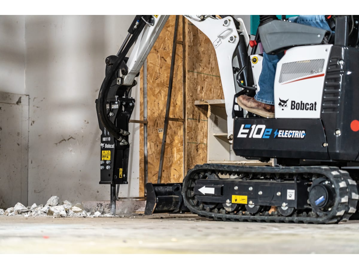 Bob Cat E10e Battery-Electric Compact Excavator