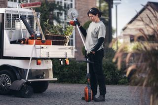 Husqvarna 525iLK with trimmer attachment (tool only)