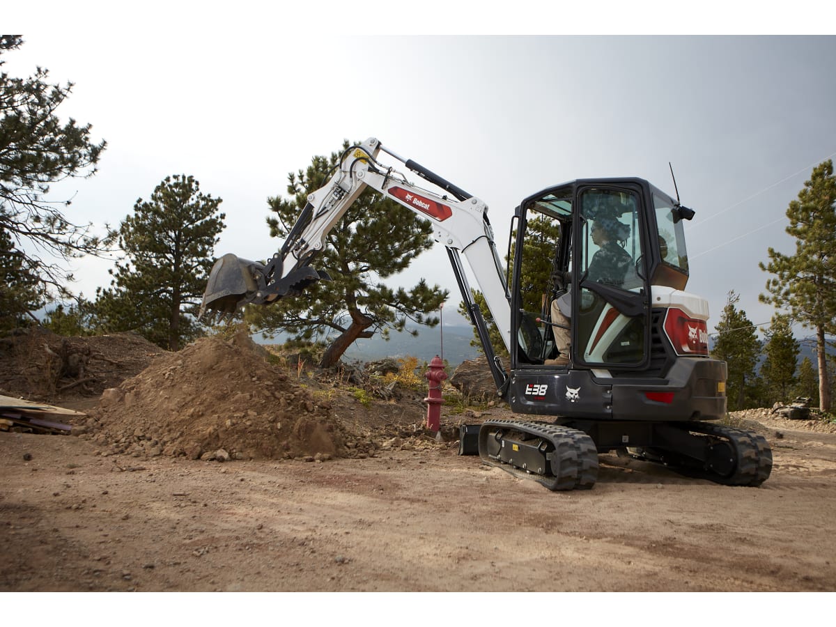 Bob Cat E38 Compact Excavator