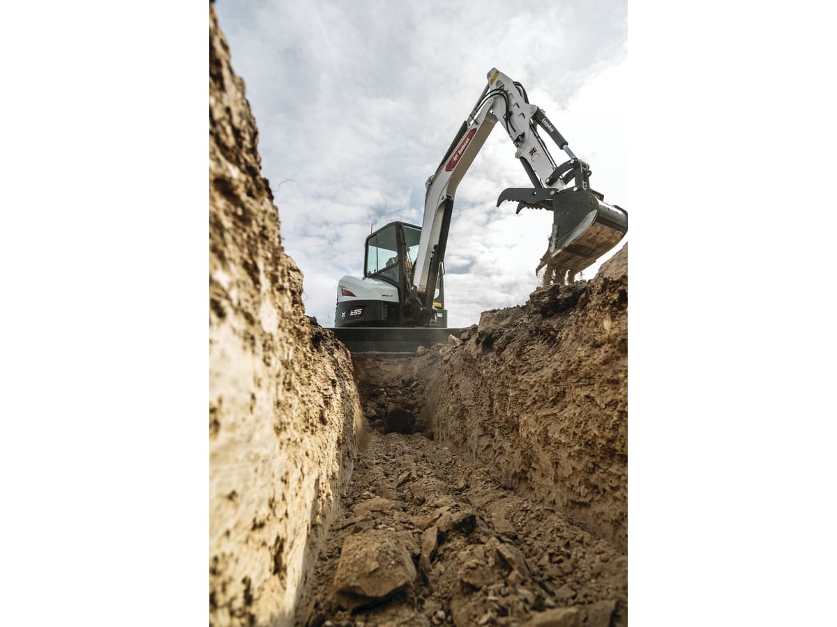 Bob Cat E55 Compact Excavator