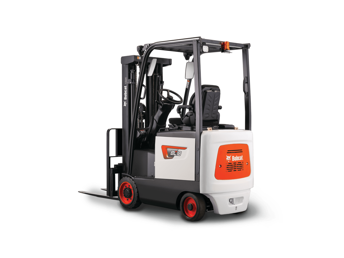 Bob Cat BC15S-5 | BC18S-5 | BC20SC-5 Small Capacity 4-Wheel Cushion Electric Counterbalance Forklifts