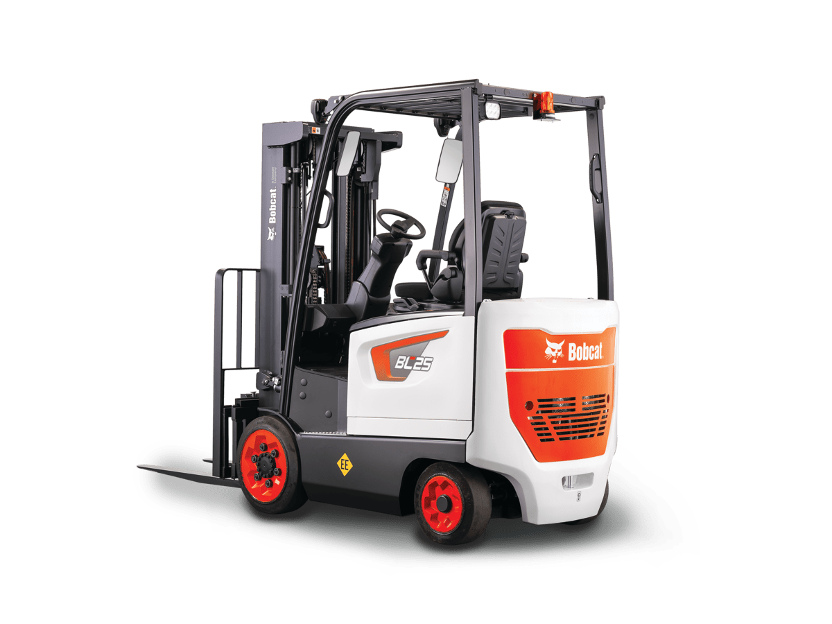 Bob Cat BC20S-7 | BC25S-7 | BC25SE-7 | BC30S-7 | BC32S-7 Medium Capacity 4-Wheel Cushion Electric Counterbalance Forklifts