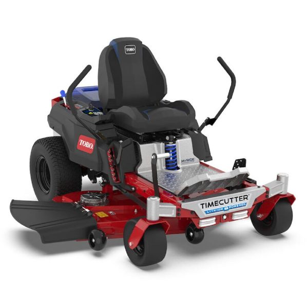 Toro 60V MAX* 54 in. (137 cm) TimeCutter® MyRIDE® Zero Turn Mower with (5) 10.0Ah & (1) 4.0Ah Batteries and Charger (75851)